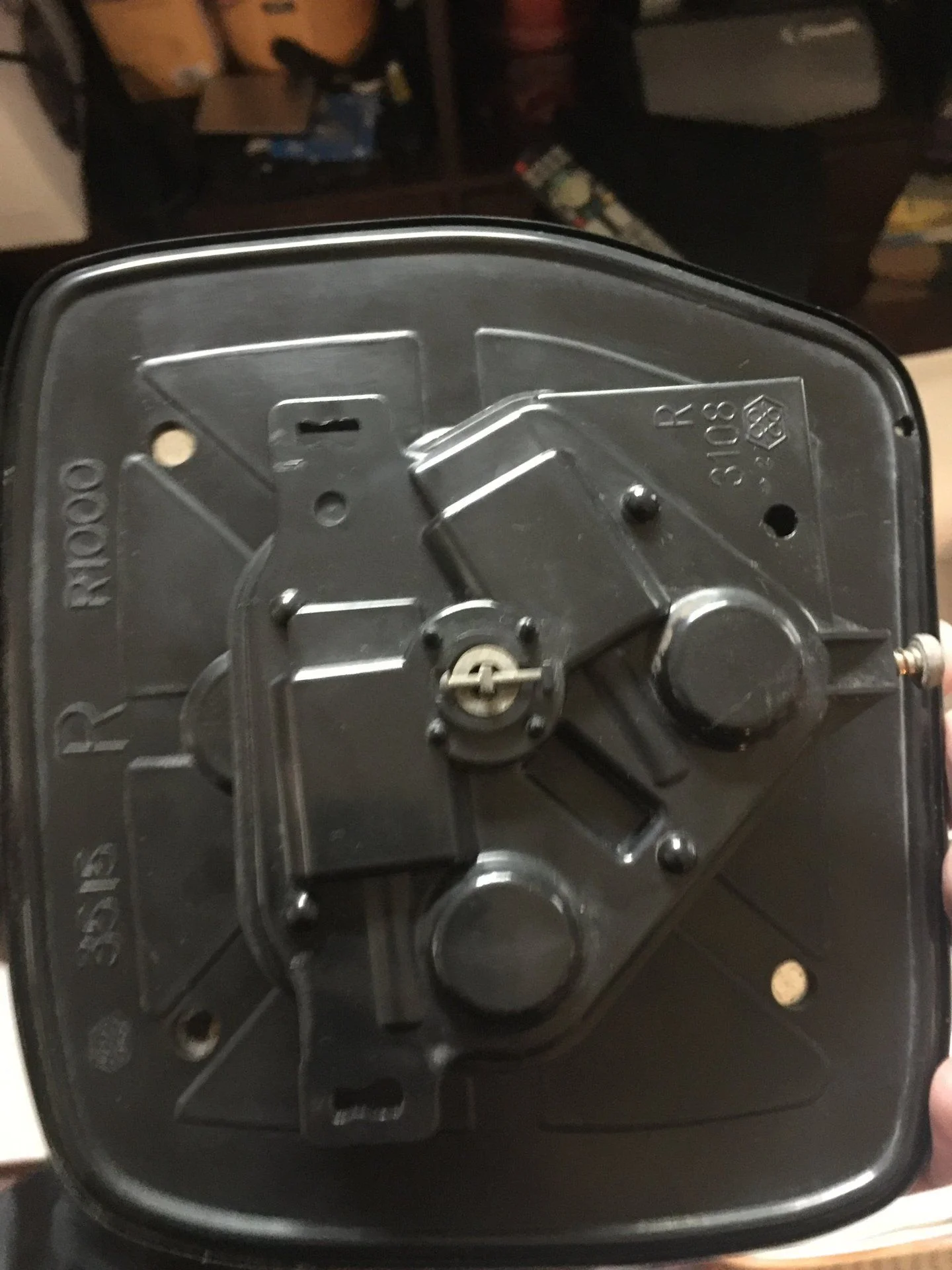 clean refurbished mirror assembly