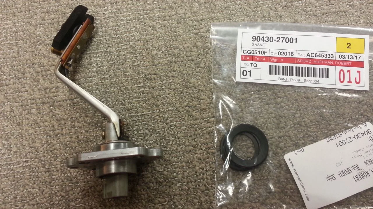 Cleaned and ready for new gasket