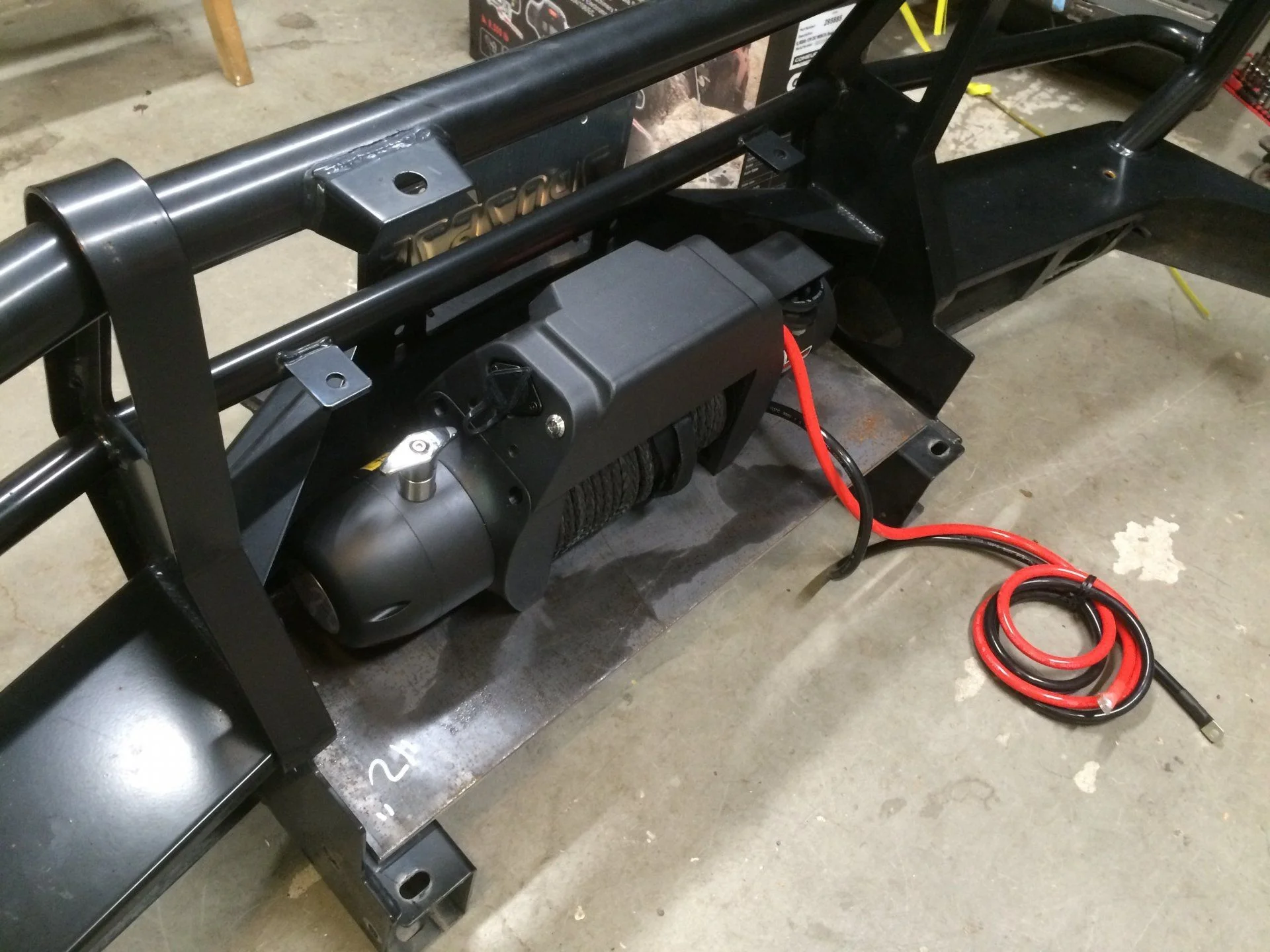Comeup Winch Instal
