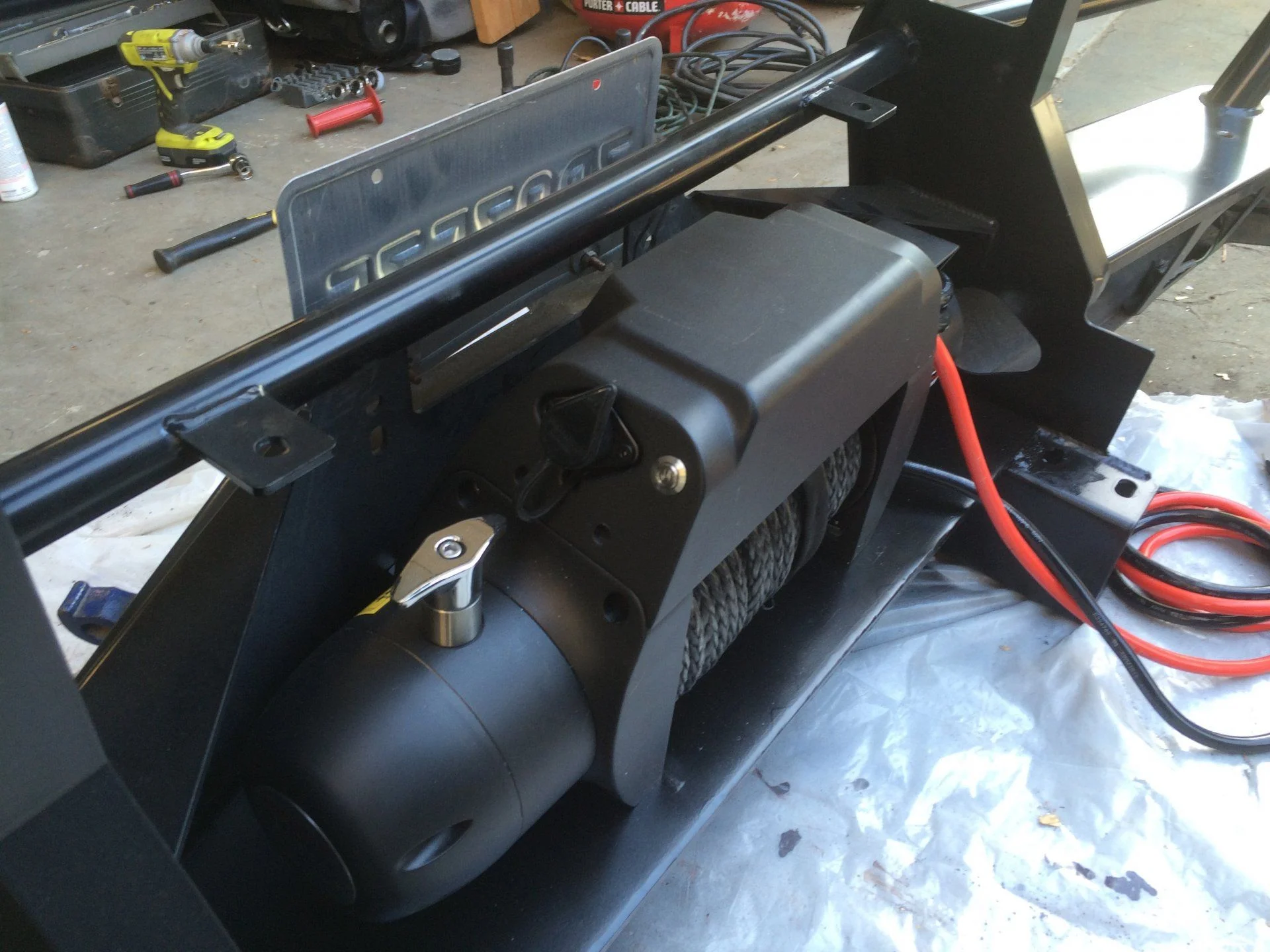 Comeup Winch Instal