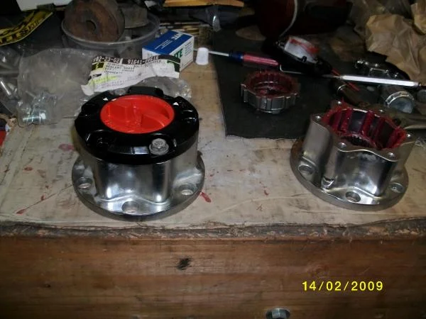 Completed hub