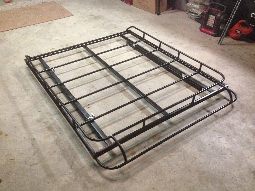 completed roof rack emt superstrut