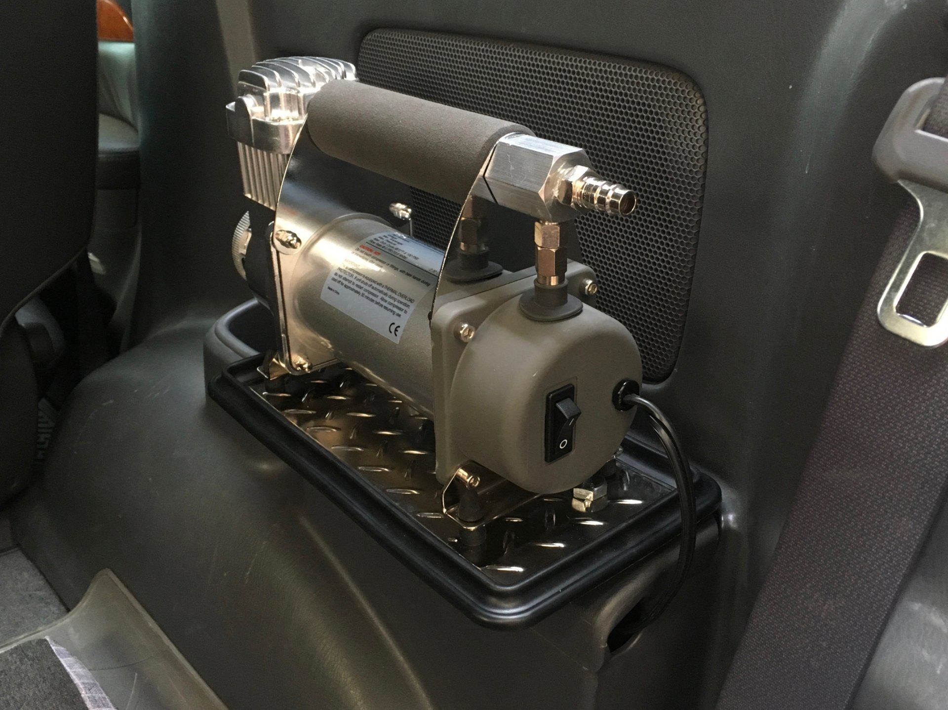 compressor mounted