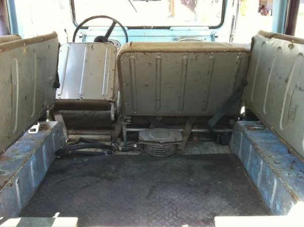 Cool front facing seats
