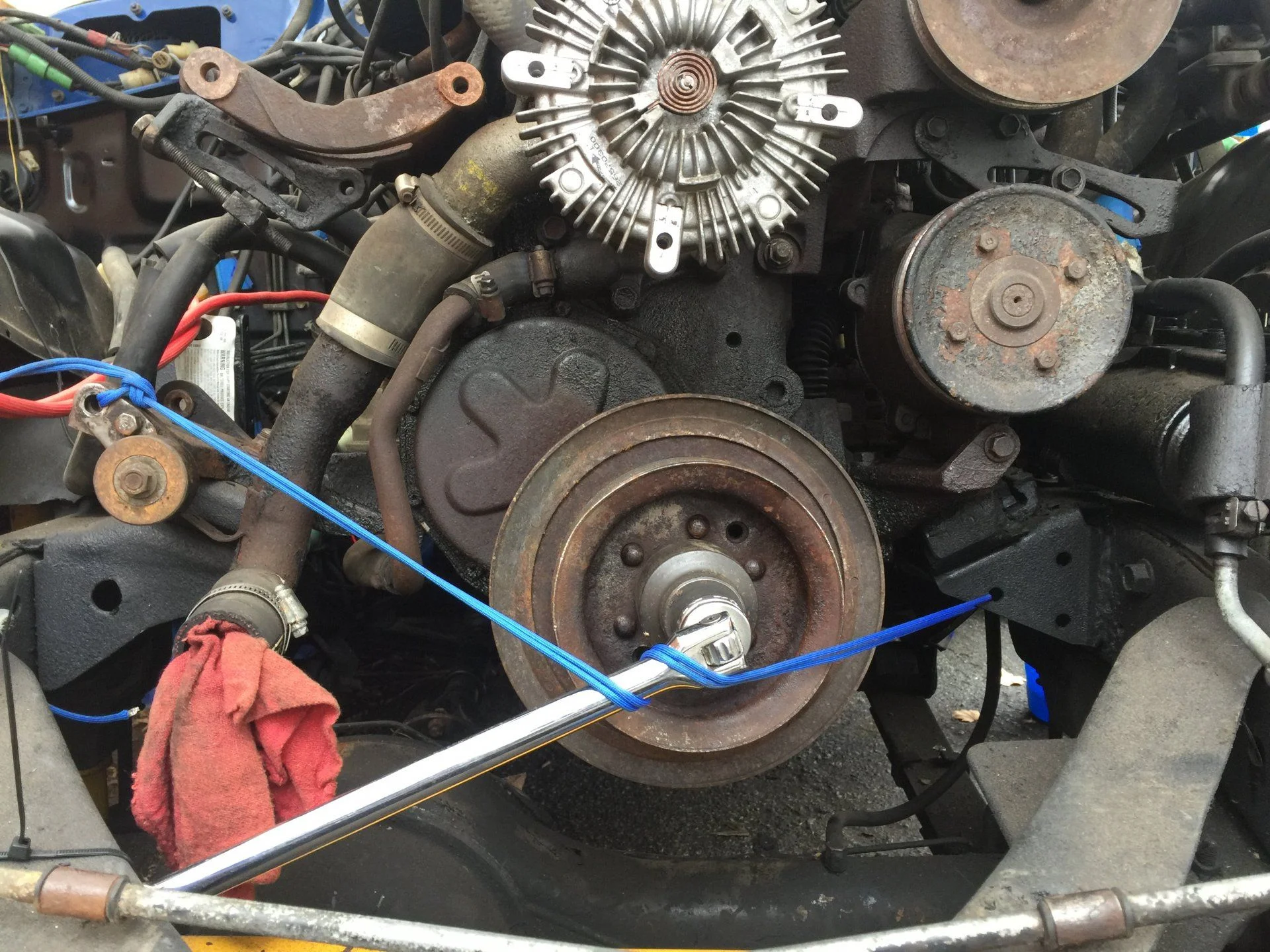 Crank nut Starter bump1