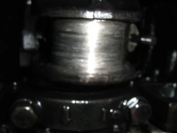 crankshaft scoring at piston 1