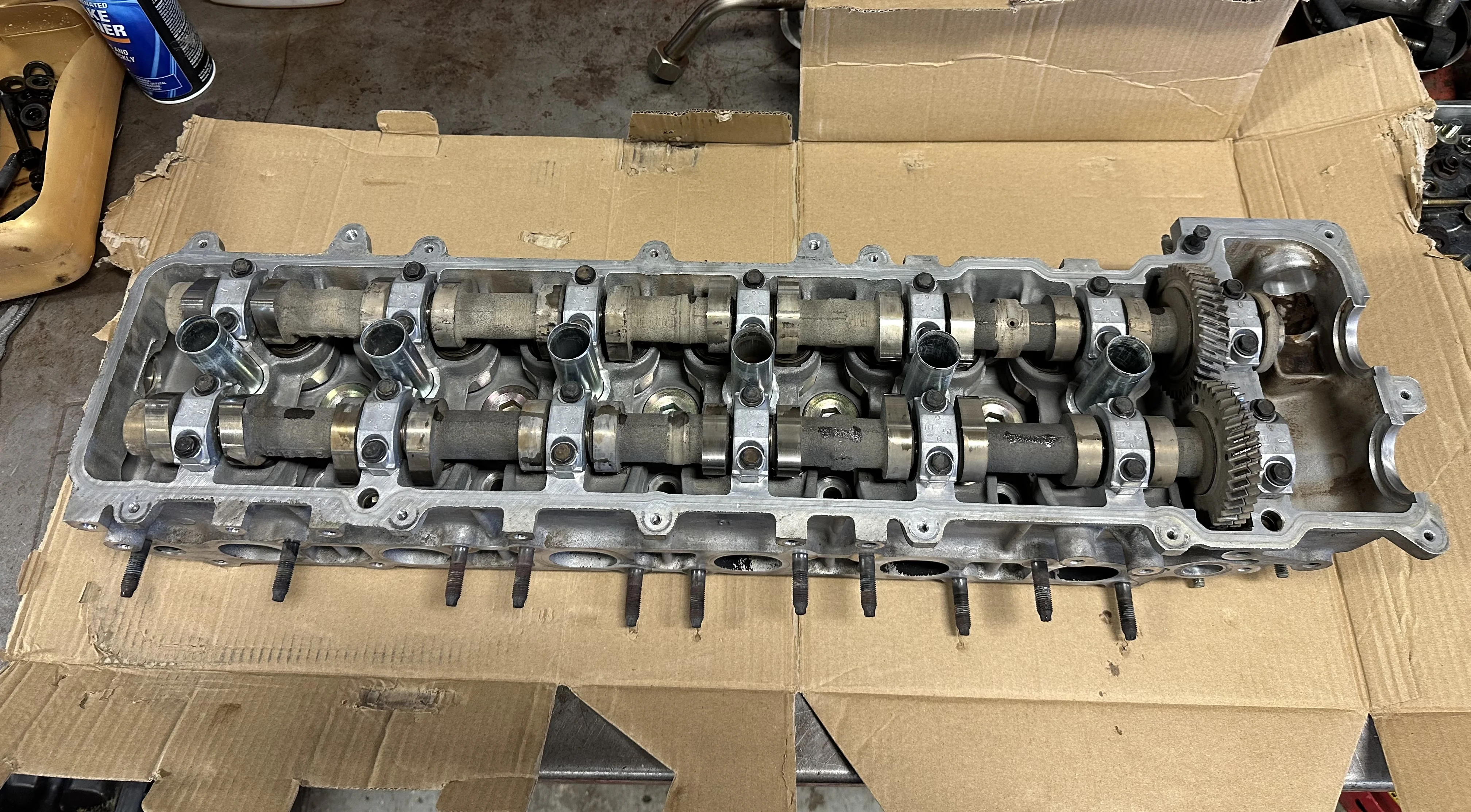 Cylinder Head back from the machine shop