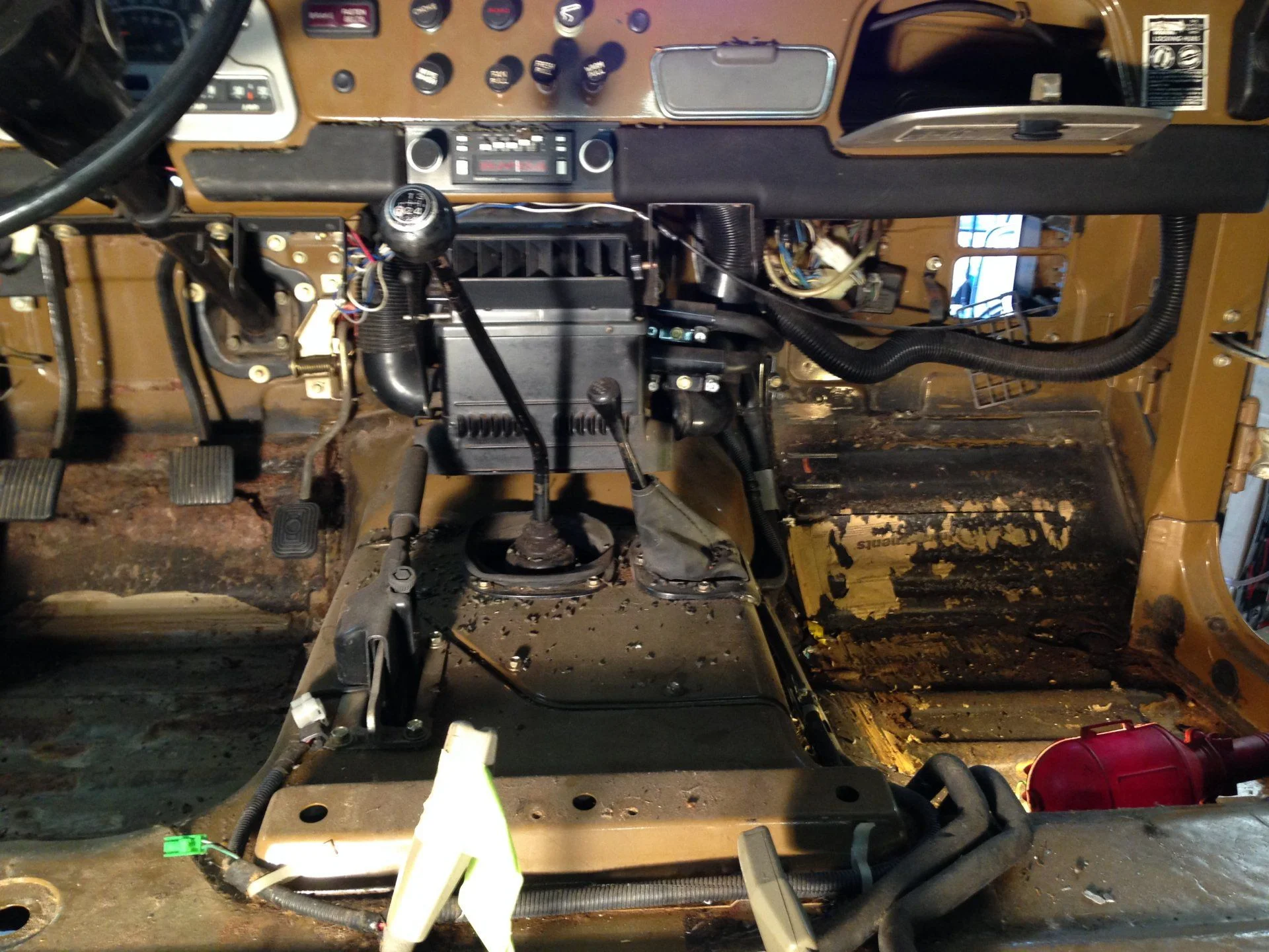 Dash, Heater Setup