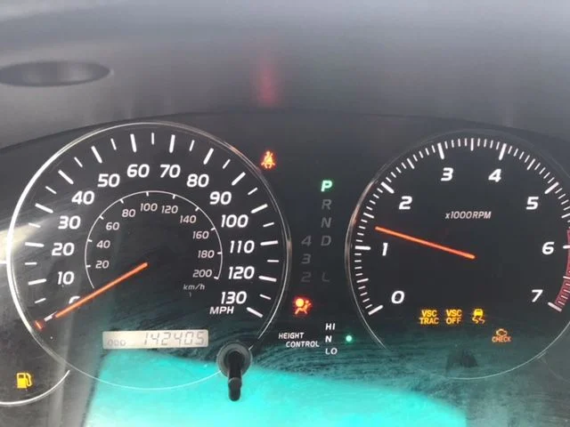 Gx470 Today And It Has Dash Light