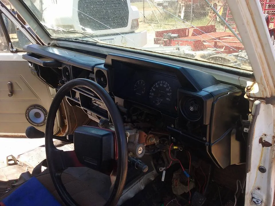 Dash painted and installed