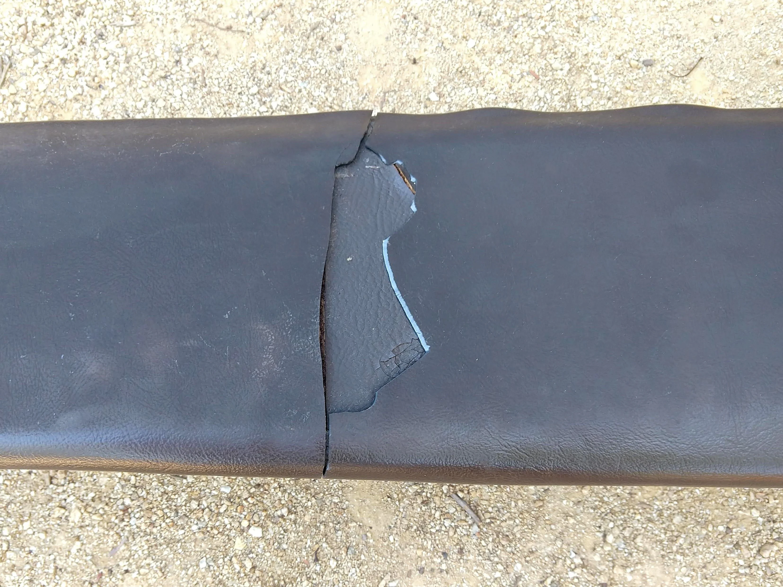 Dashpad crack
