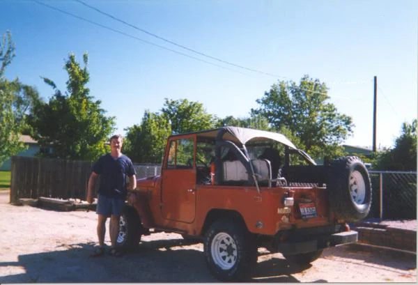 David & Cruiser with Bikini   May 1998
