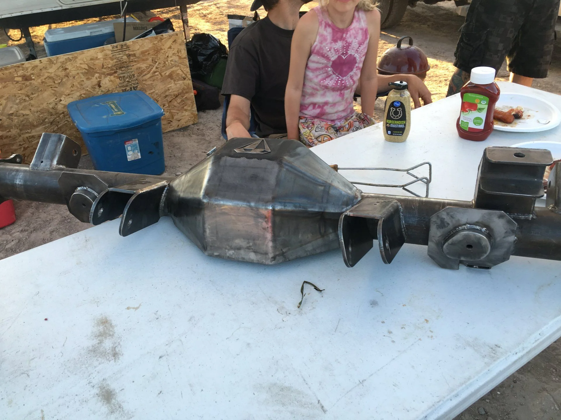 Diamond axle