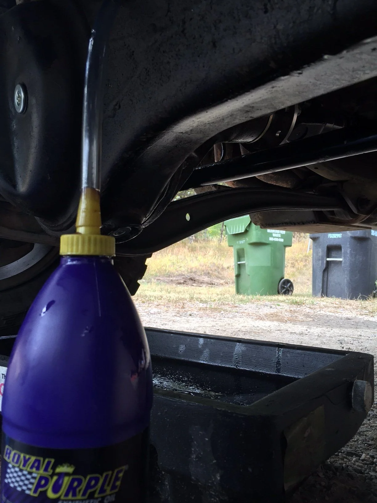 Diff oil