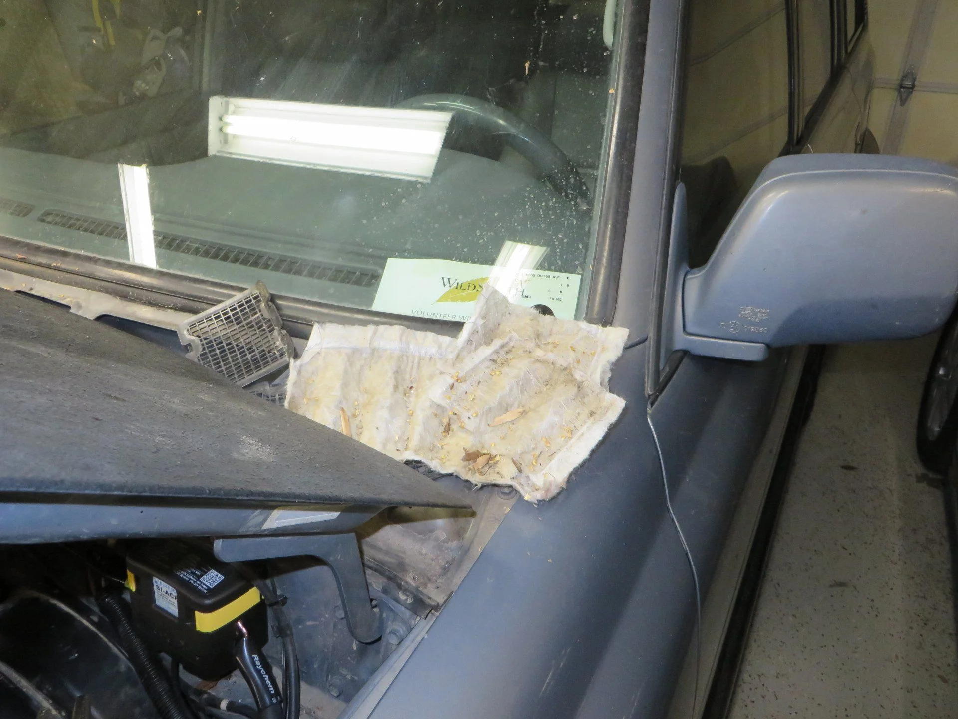 Dirty cabin filters