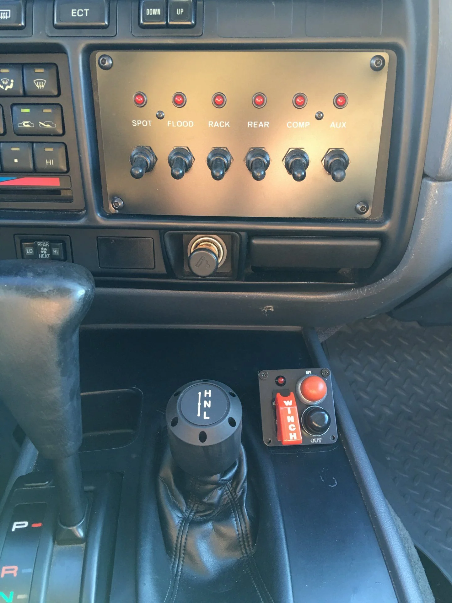 Double DIN Switch Panel