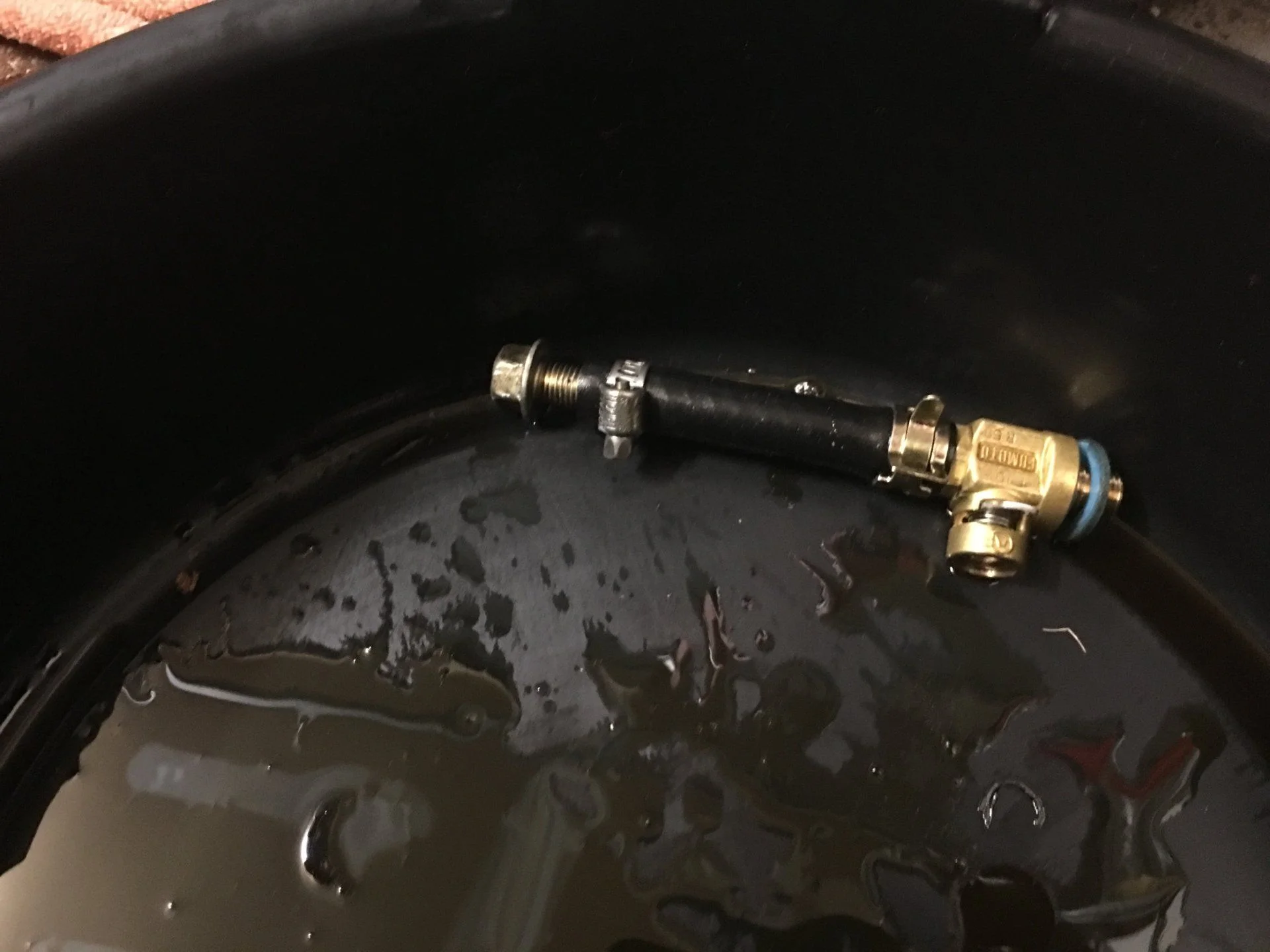Drain Valve Oops