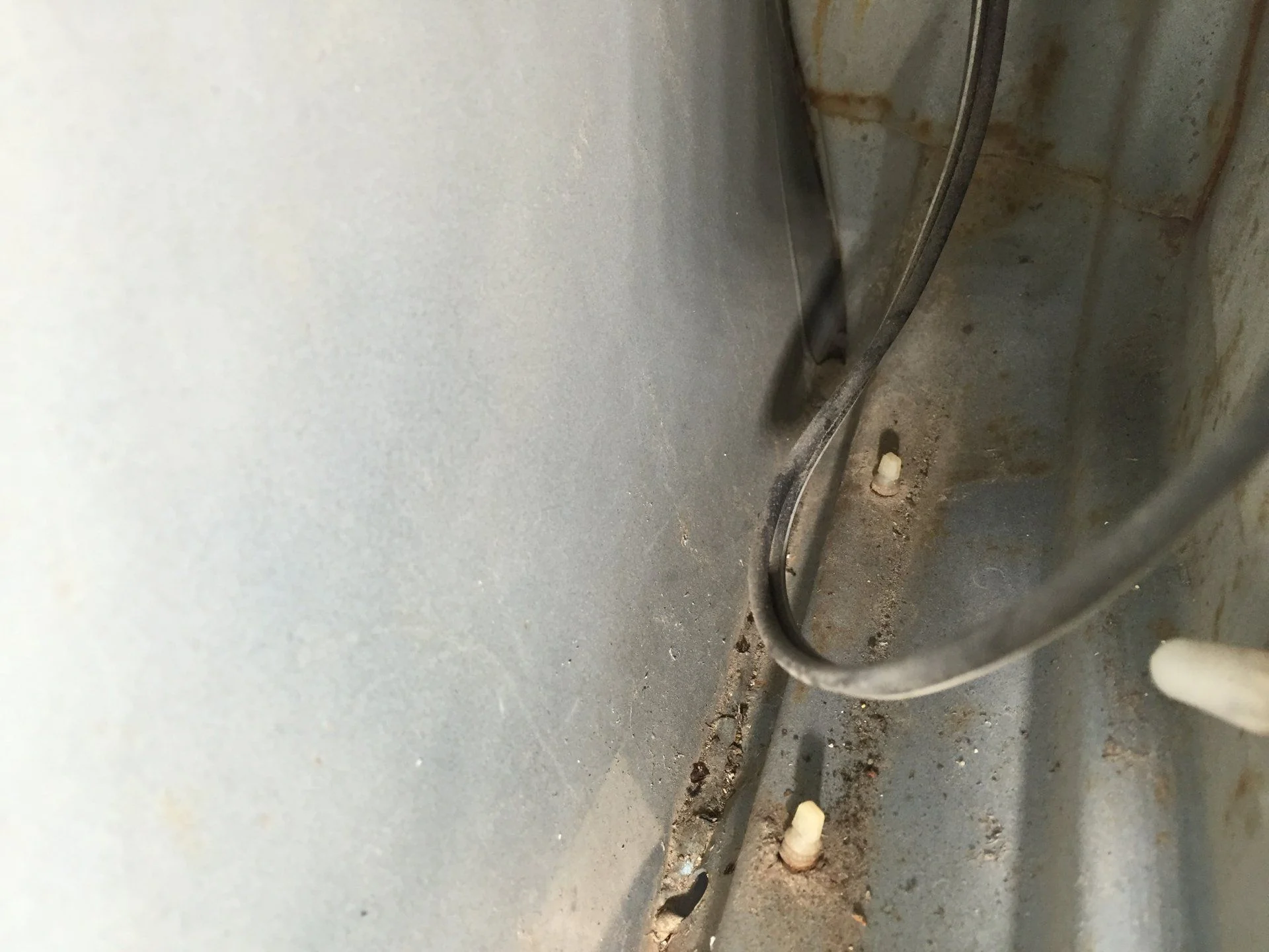 Driver door inside front