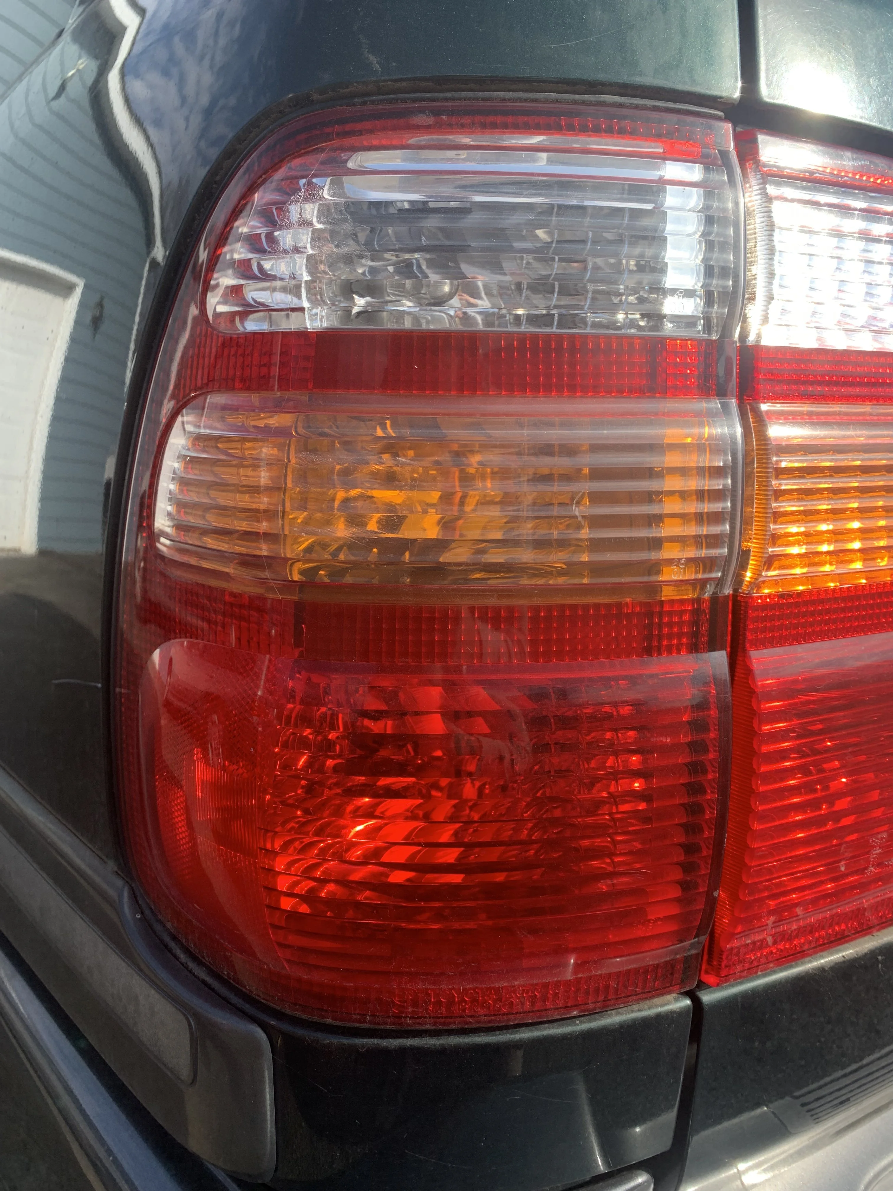 Driver outside tail light