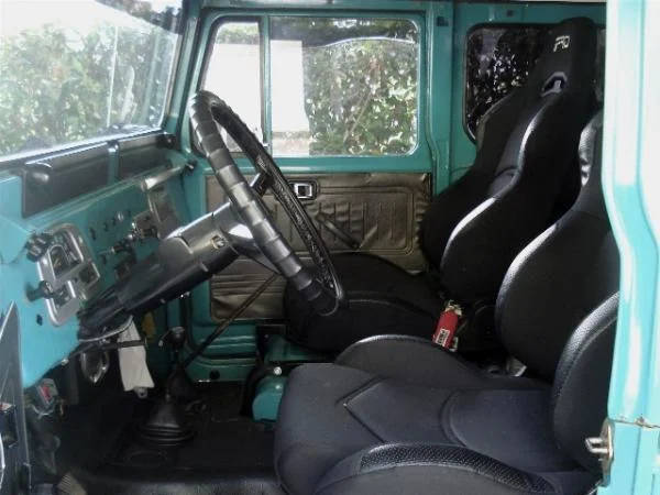 Driver side interior
