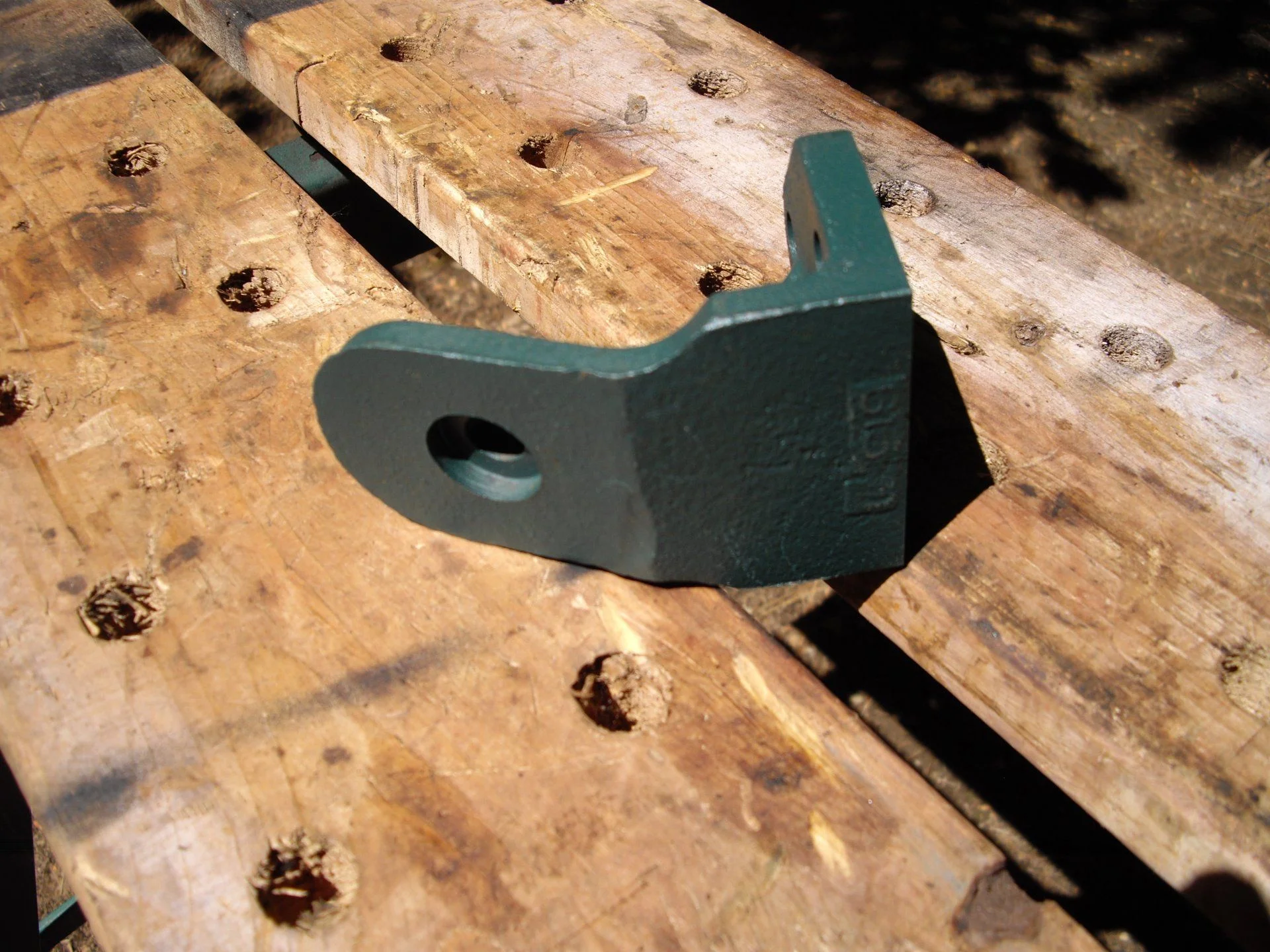 Driver side motor mount underside