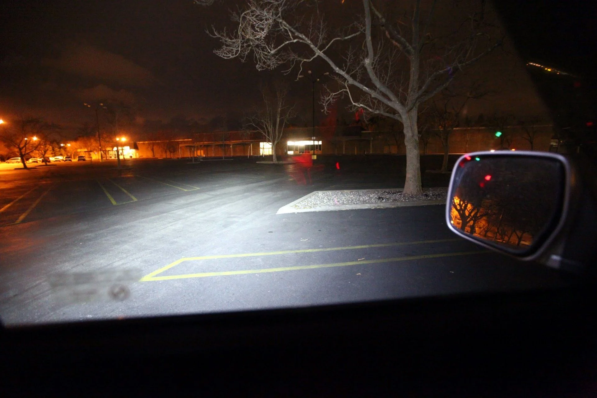 Driver's POV side floods
