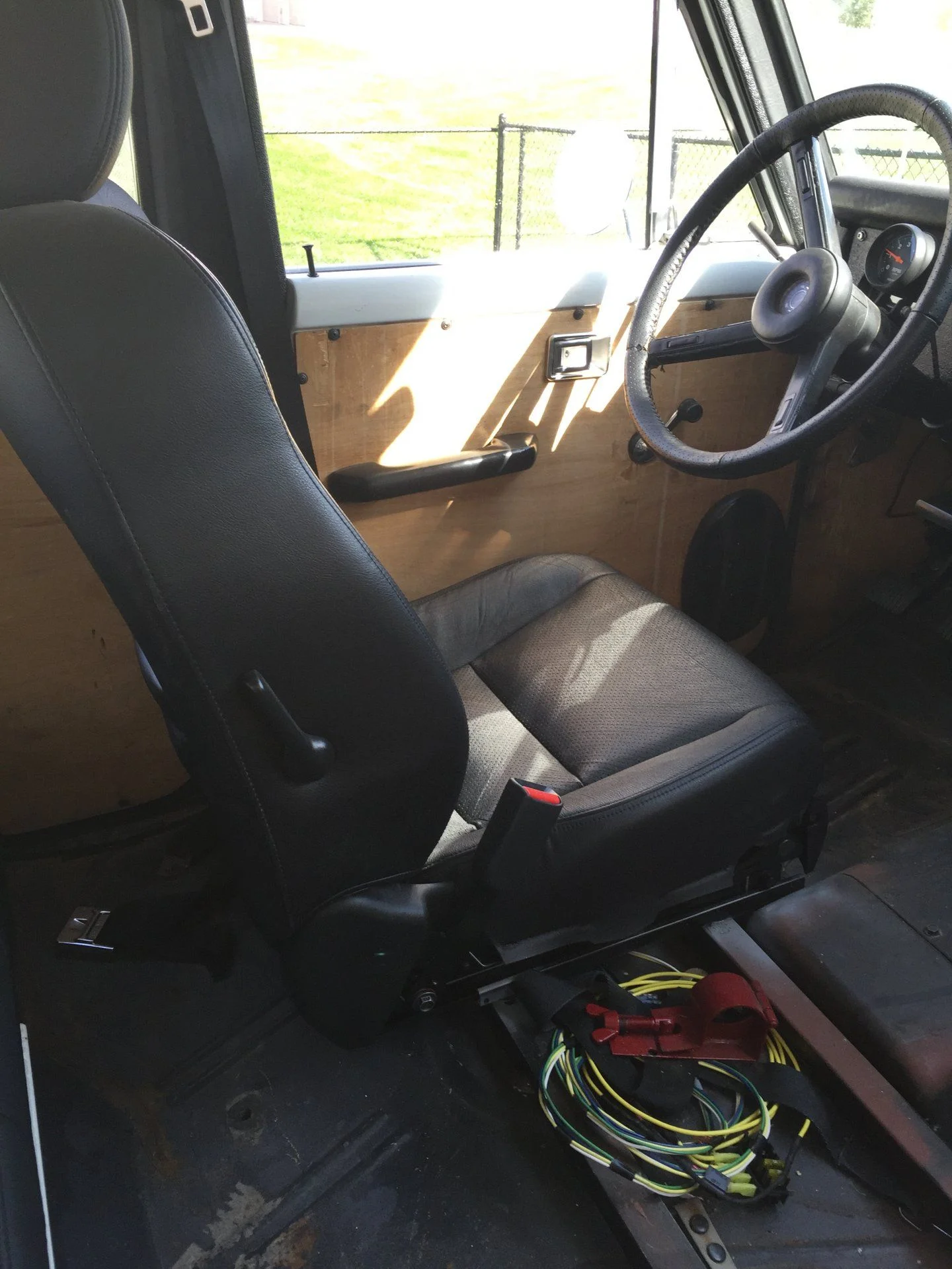 drivers seat