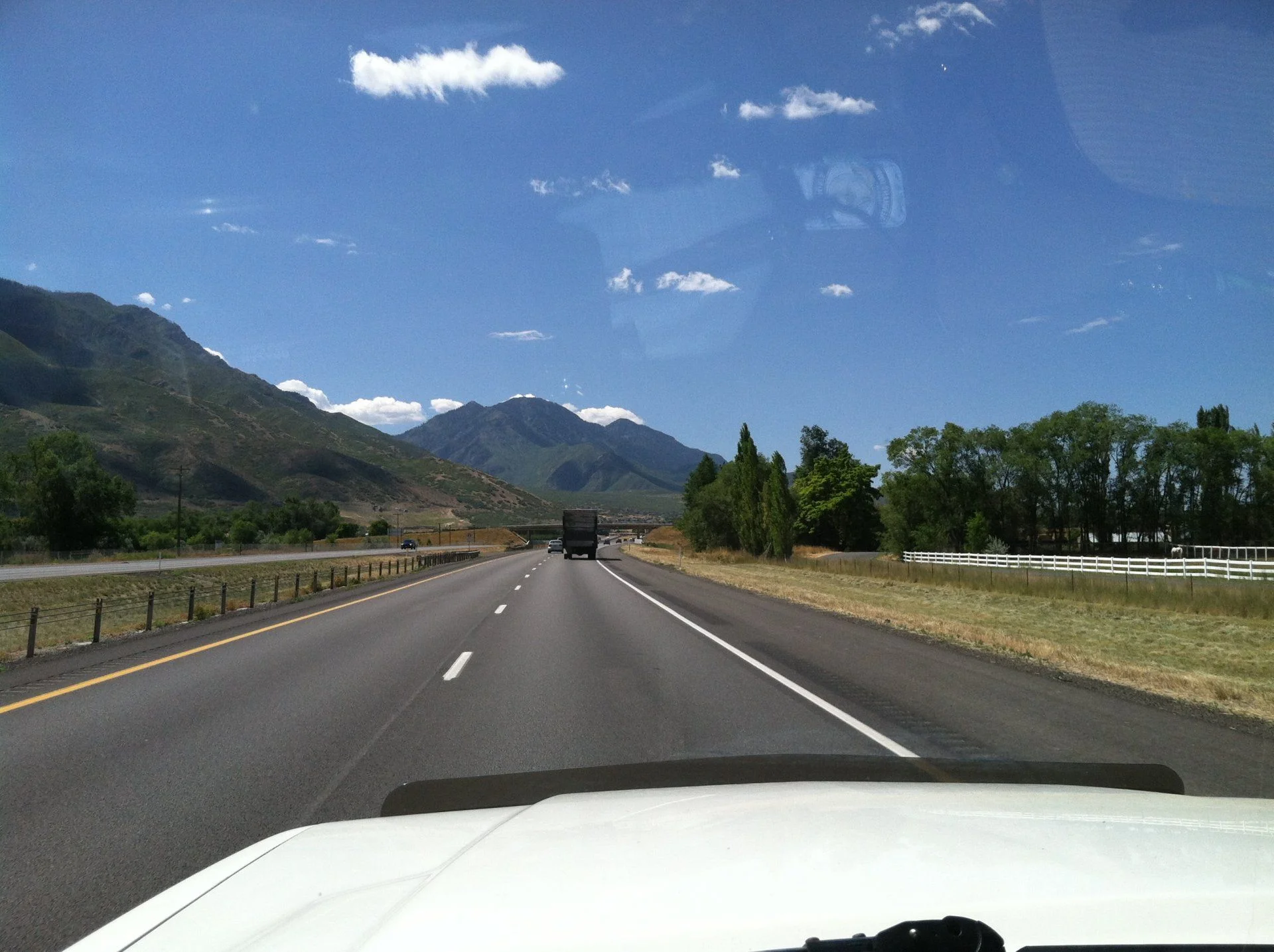 Driving home from Utah to Vegas