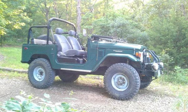 Driving safari style on our land