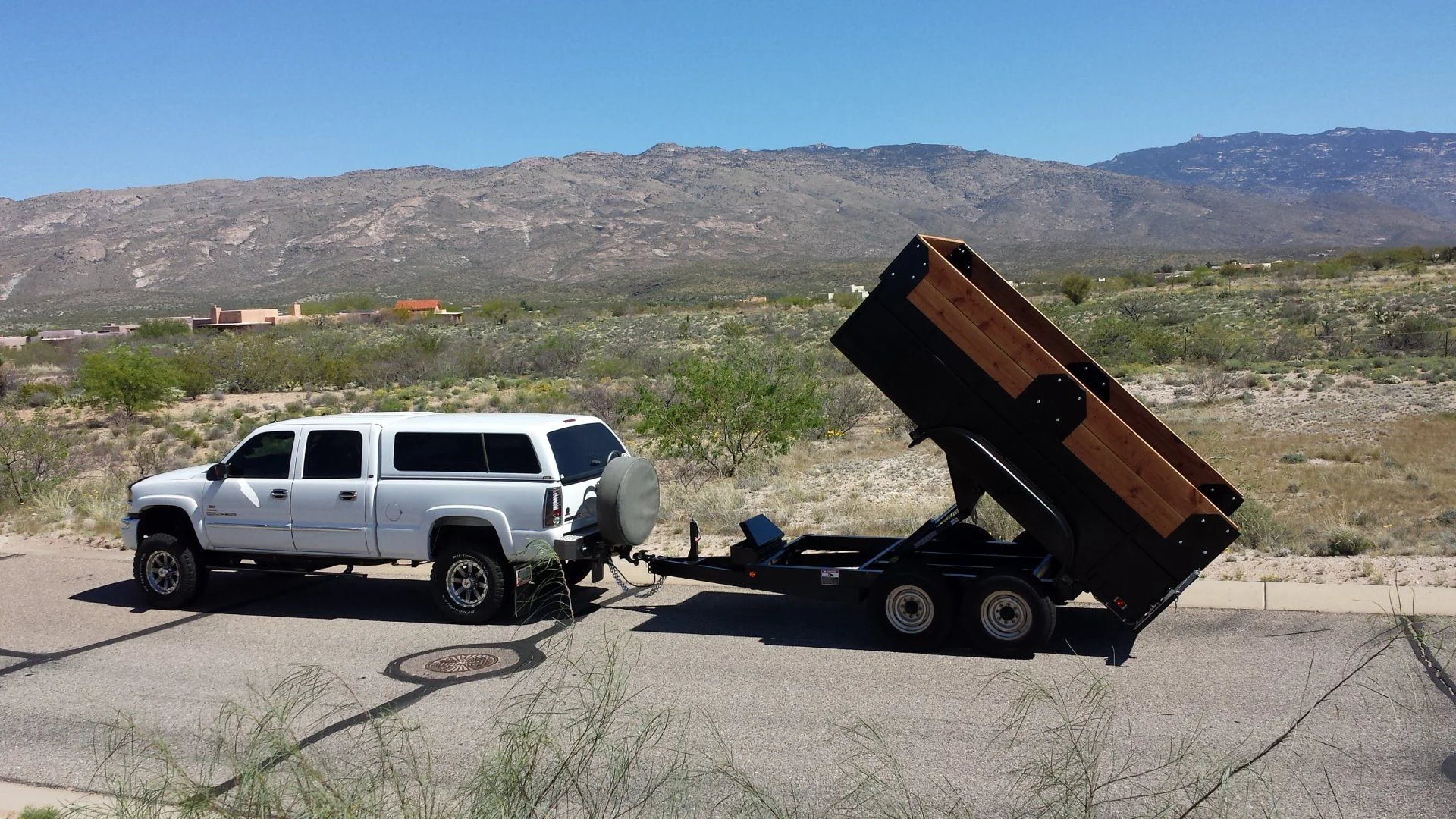 Dump in action
