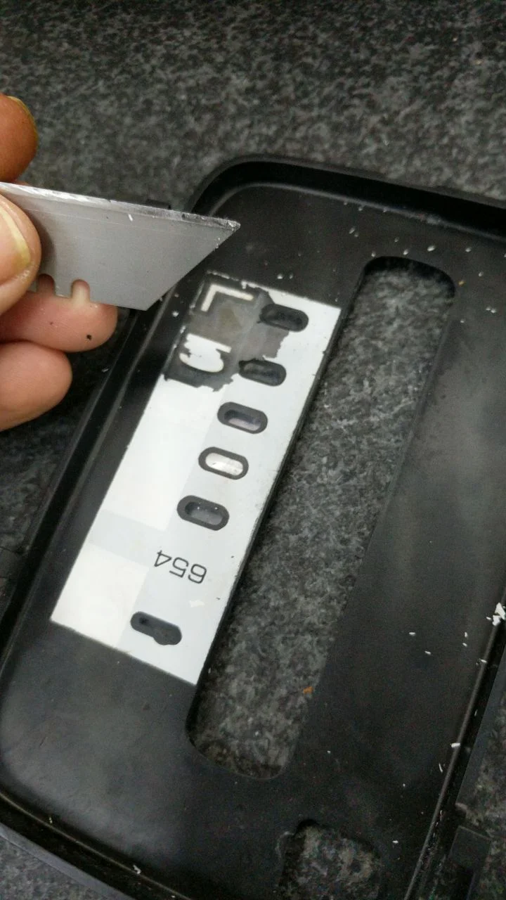 early model 100 shift position indicator