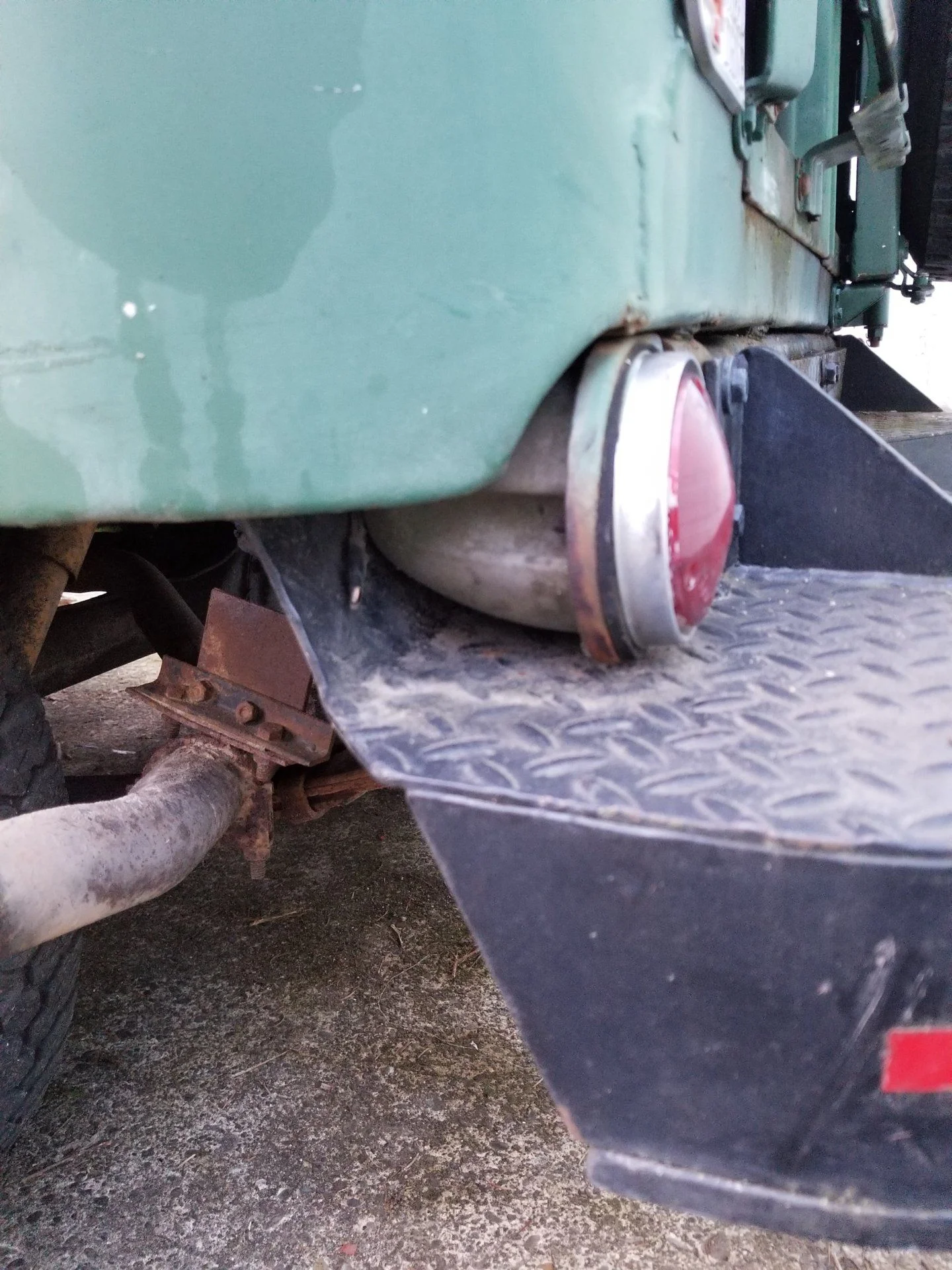 Early tail light,