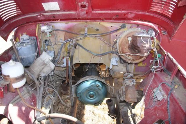 Empty Engine Bay