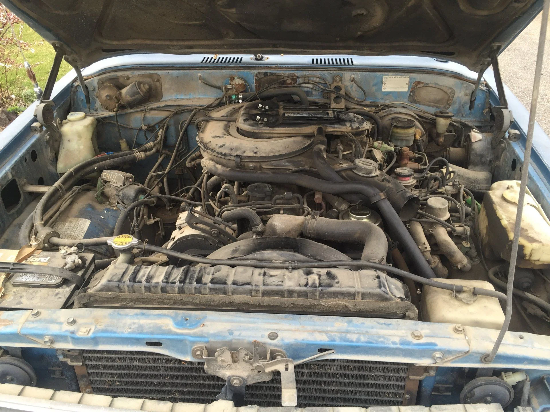 Engine before
