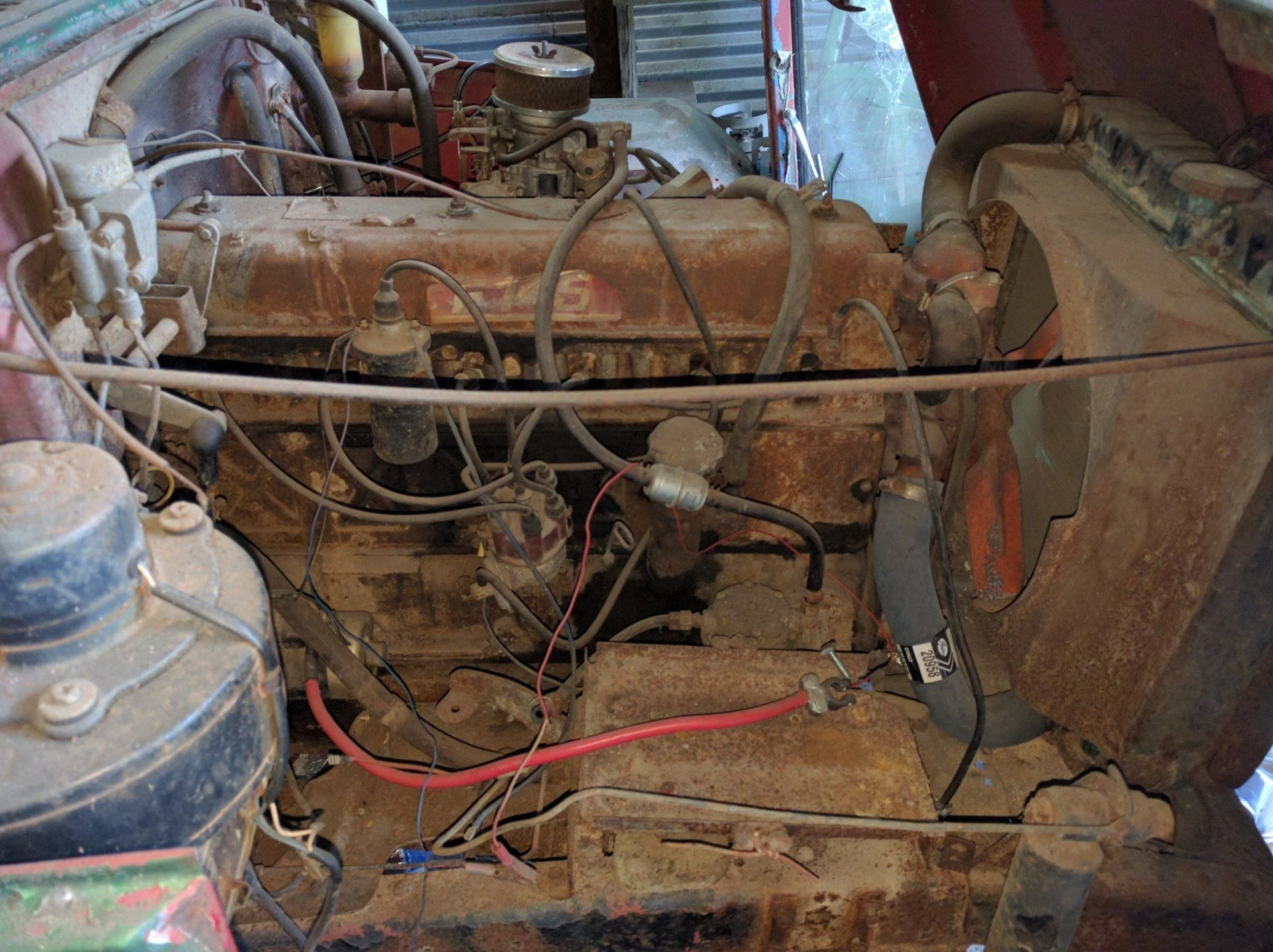 Engine(Passenger side)