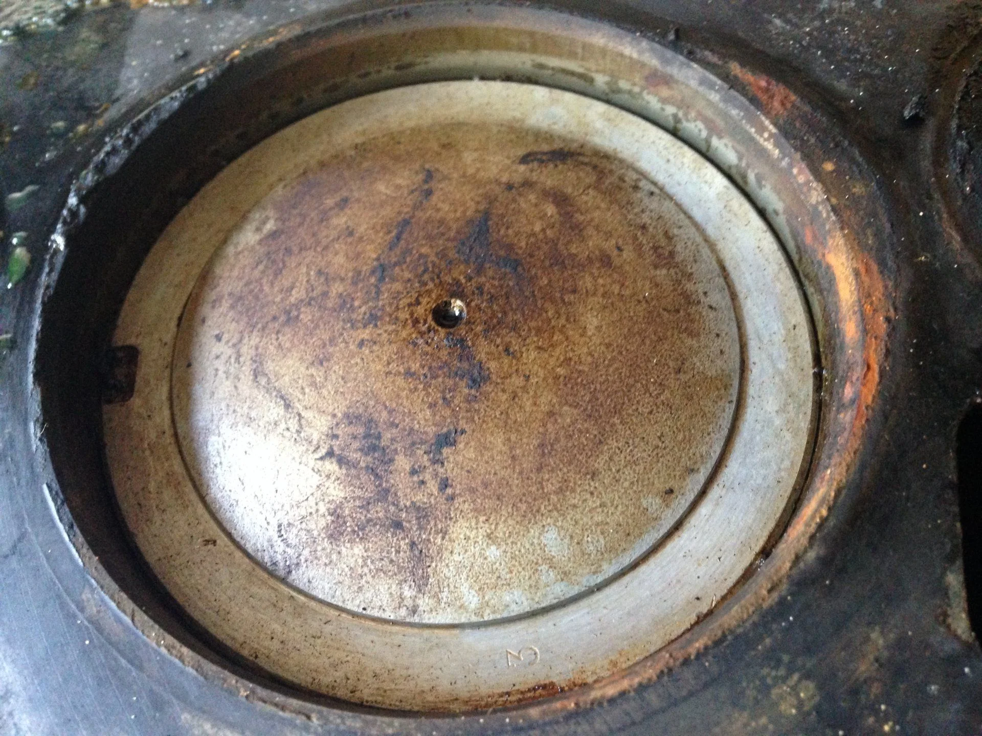 Engine top view no head 6