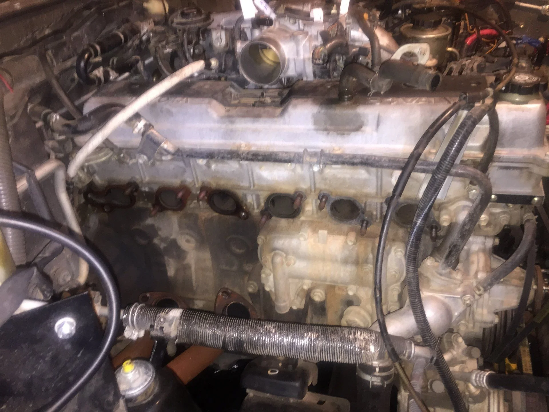 exhaust manifold out