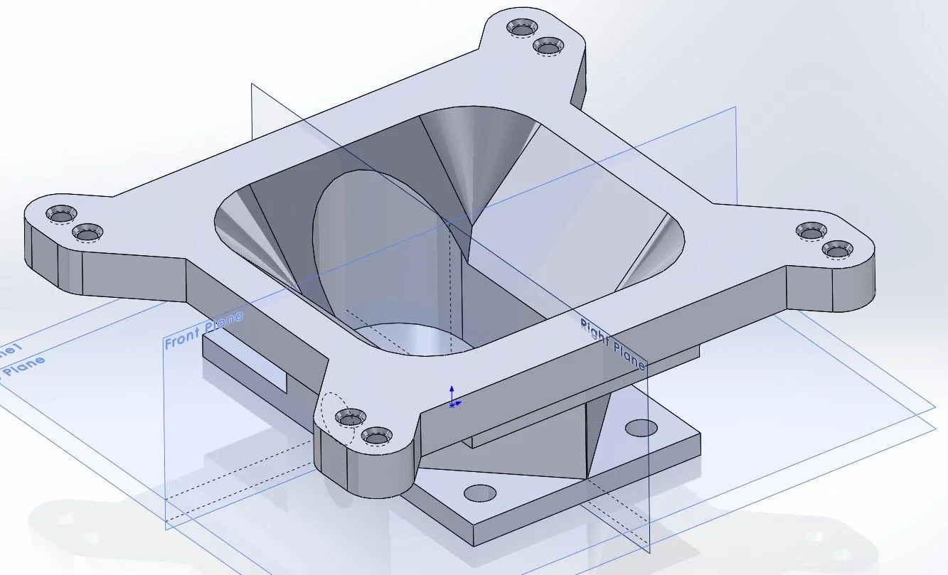 Factory Intake to 4bbl