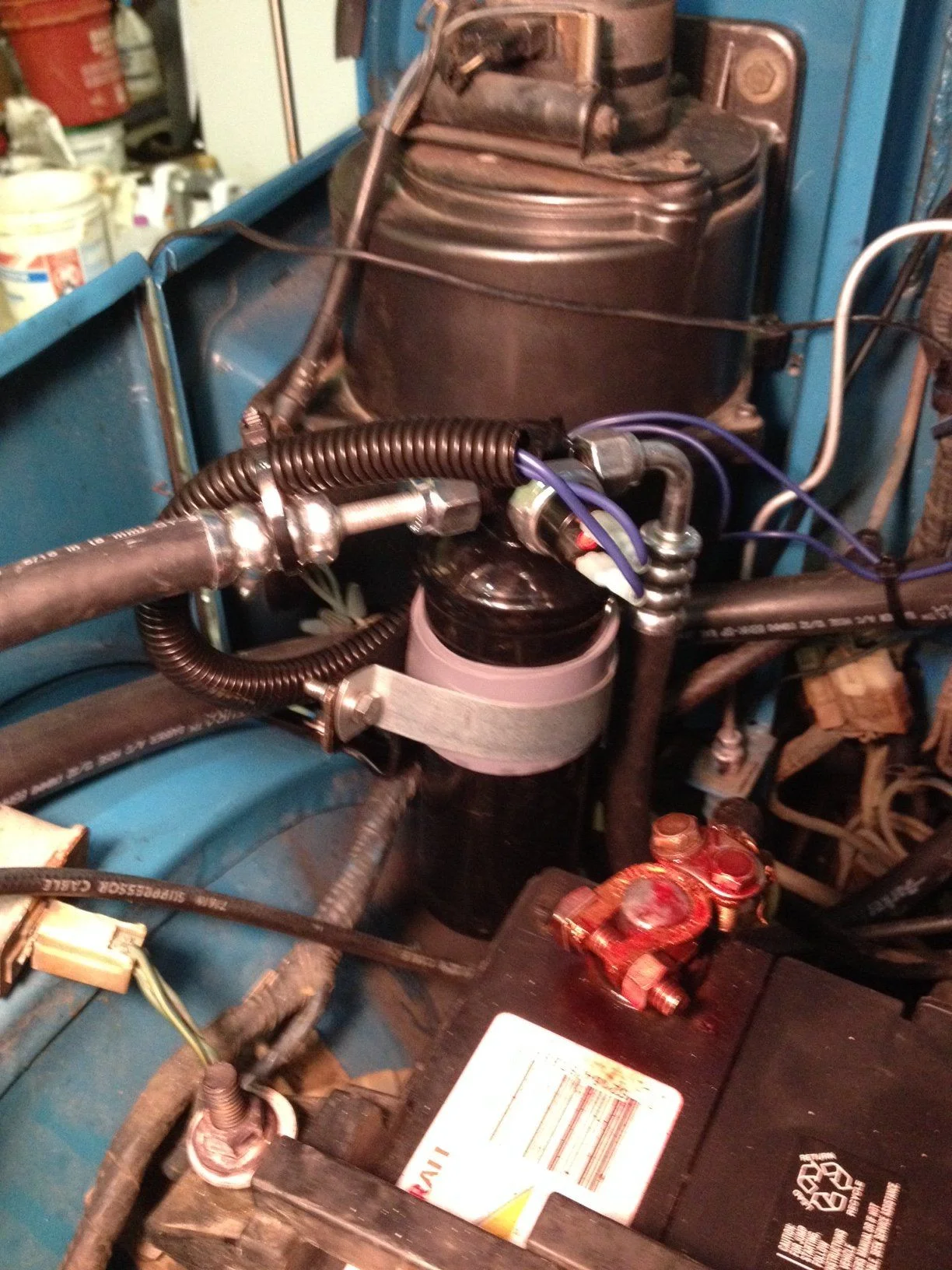 Filter dryer