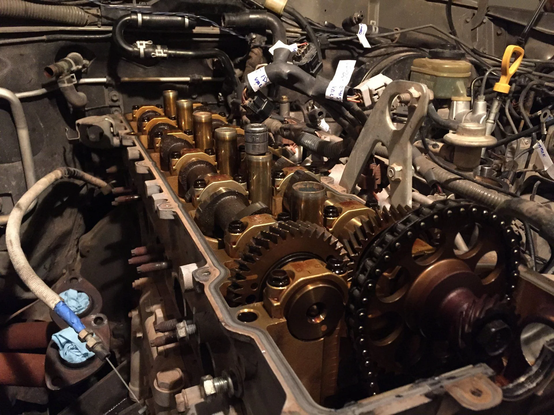 FInally I see camshafts