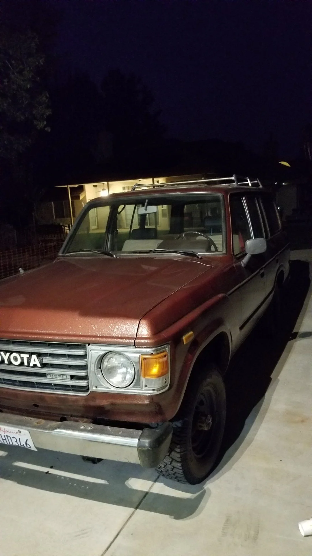 First hose down the night she got home