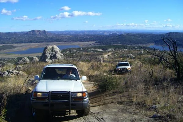 First trail using the new Trail Teams FJ