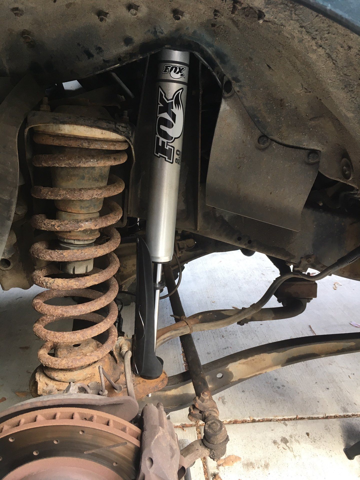 first upgrade shocks