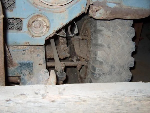 FJ 25 Original steering parts and wheel