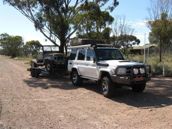 FJ25 Coming home from Port Pirie