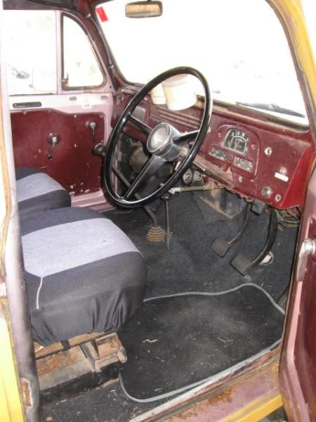 FJ45 dash view