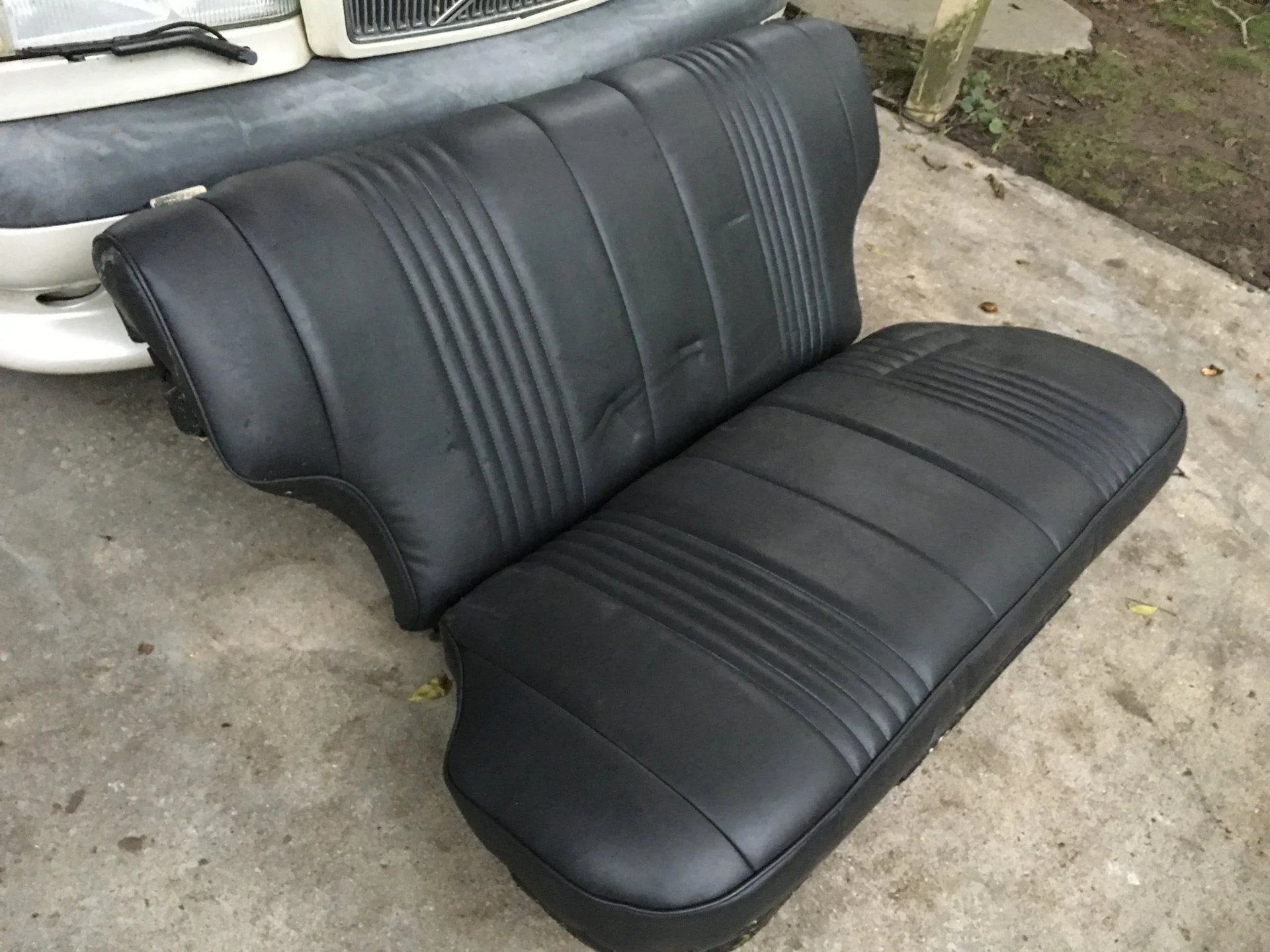 fj55 back seat upholstered leather