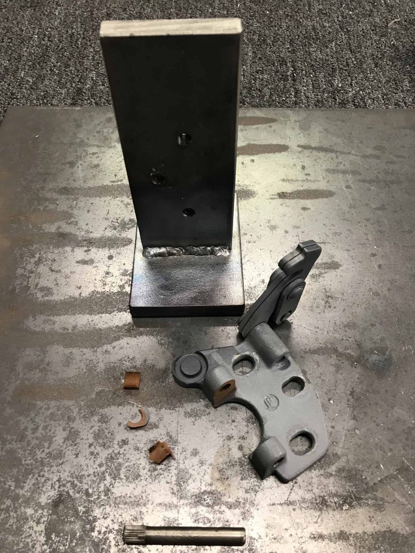 FJ55 Hinge disassebled