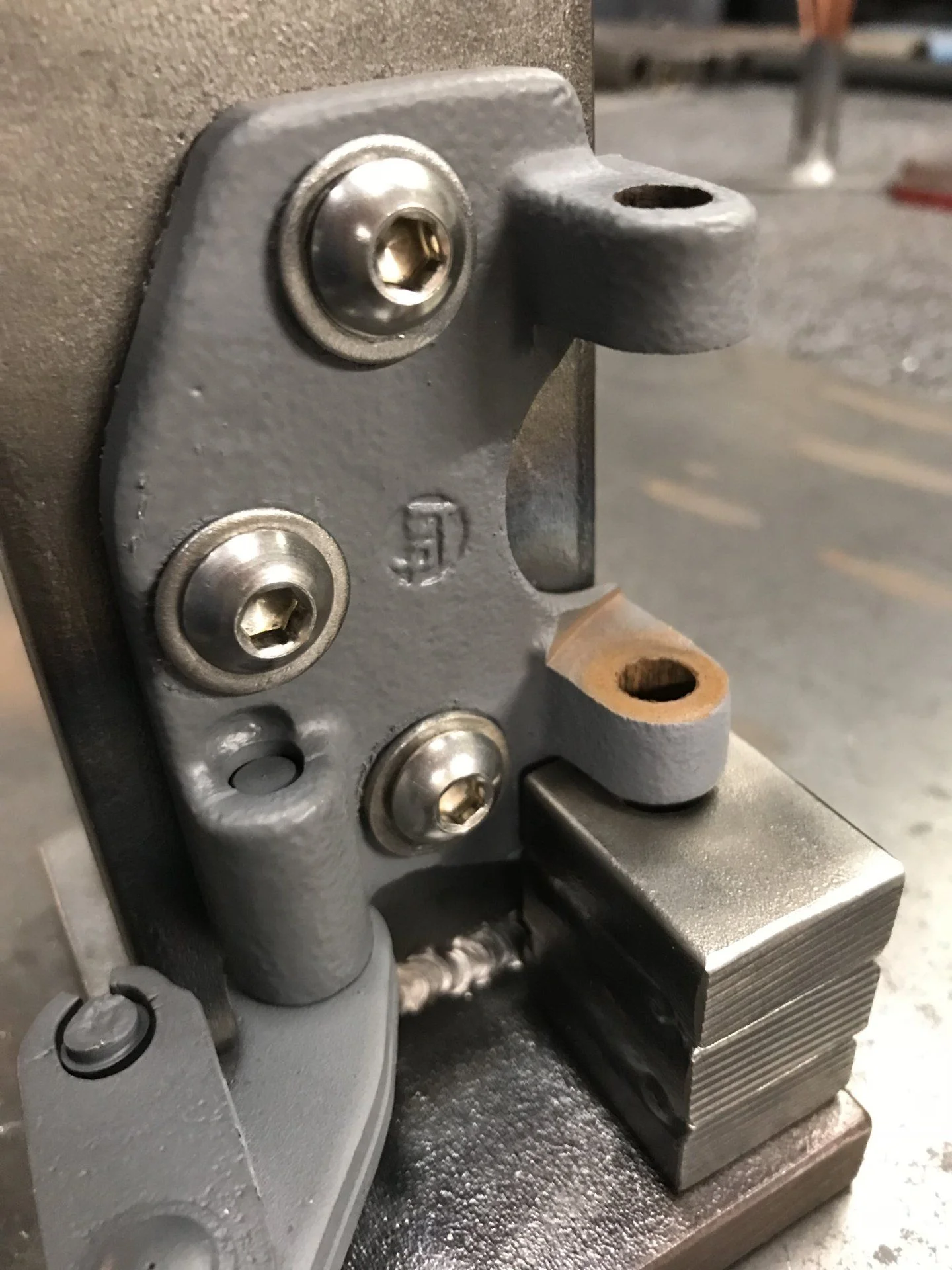 FJ55 Hinge Jig Closeup