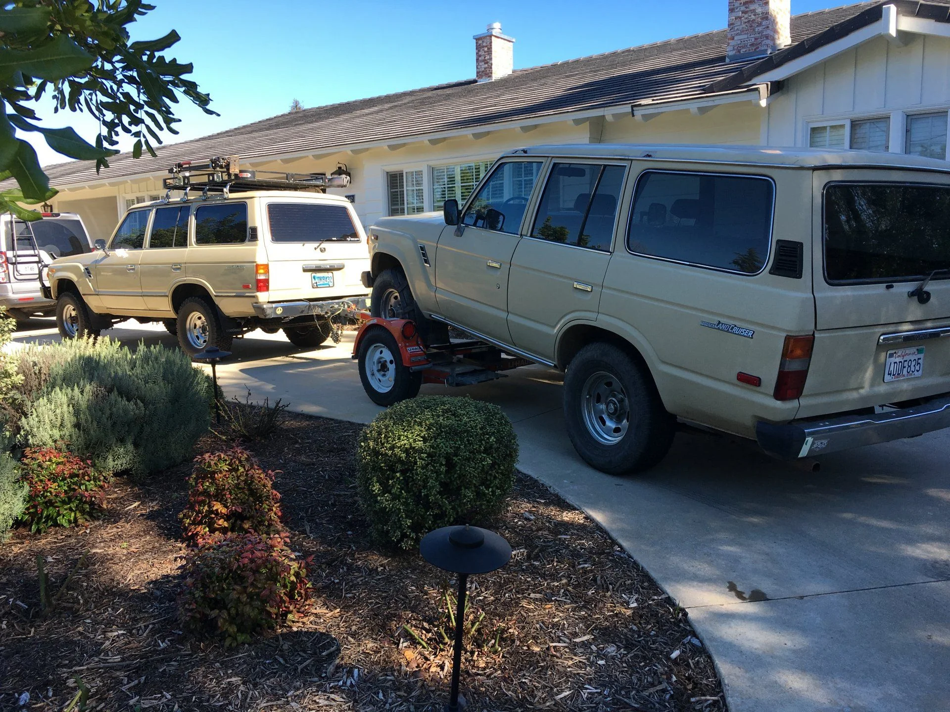 FJ60 #3 - bringing FJ60 #4 home